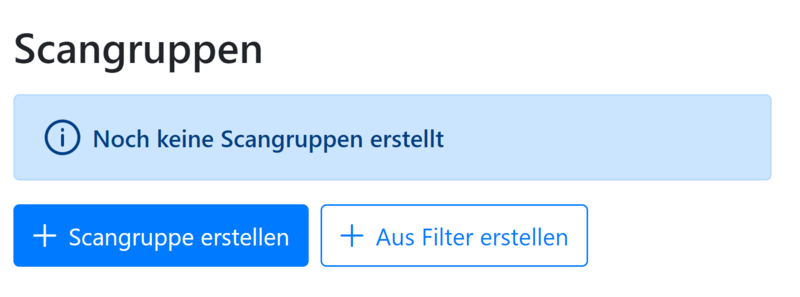 Create scan group in the E Label Editor Create scan group in the E Label Editor